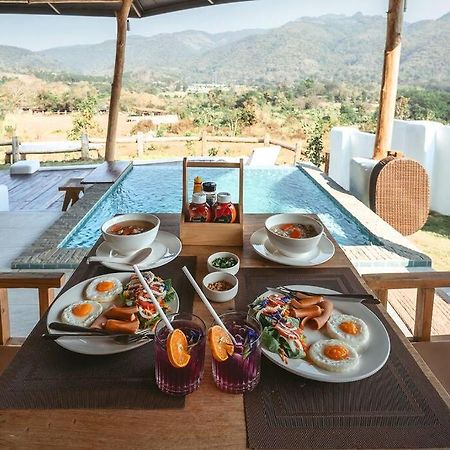 Elephantpoolvilla Maetang Chiangmai Ban Muang Kut Dış mekan fotoğraf